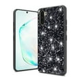 thumbnail image 2 of GSA Glitter Bling Hybrid Case for Samsung Galaxy Note 10 (6.3") - Black, 2 of 3