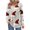 Style 2, variant on Long Sleeve Shirts for Women Christmas Print Pleated Henley Neck Long Sleeve Tunic Blouses Loose Fit Casual Tops Festive Pullover