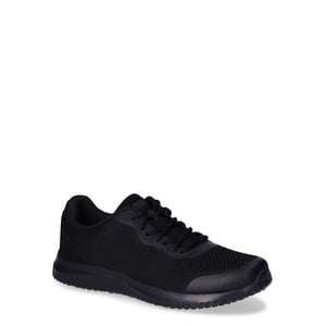 TredSafe Men's Chad Slip Resistant Work Shoes, Black