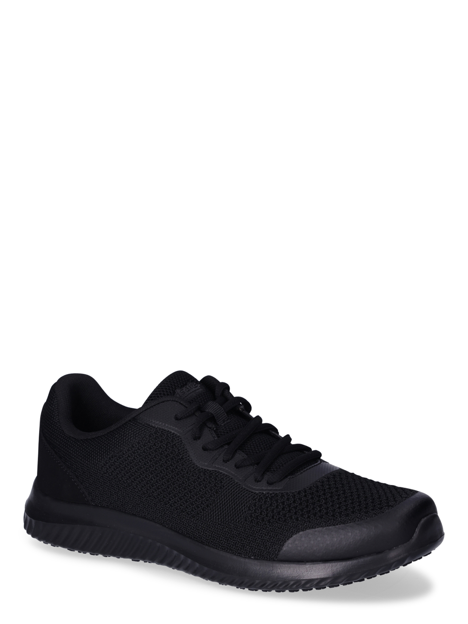 TredSafe Men's Chad Slip Resistant Work Shoes, Black