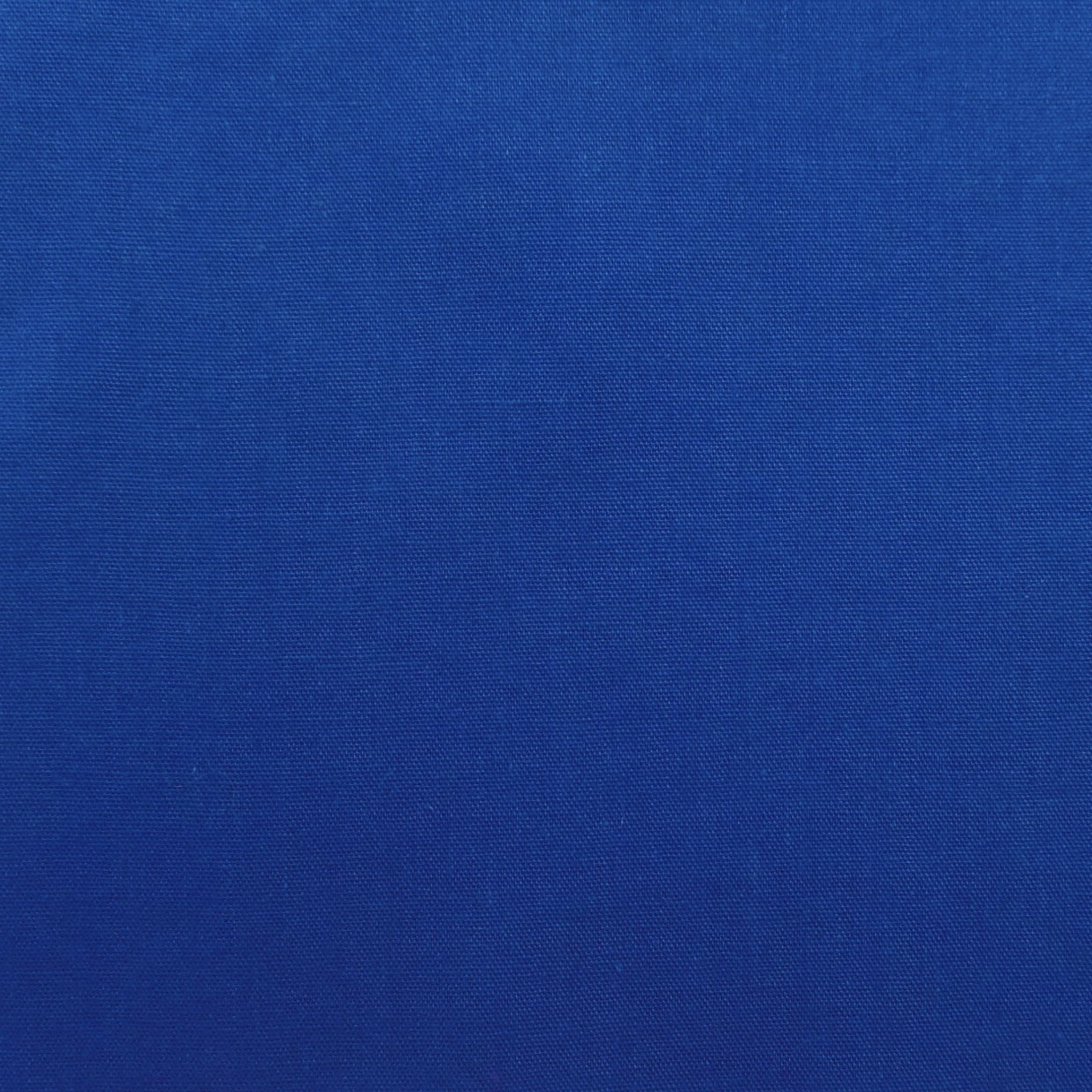Shason Textile 4 Yard Cut Poly Cotton Fabric, Royal, 44" Wide for Craft & Quilting Projects