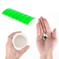thumbnail image 4 of Unique Bargains 1 Pc 7 Compartment Single Row Pill Case Lightweight for Travel Green, 4 of 6