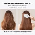thumbnail image 4 of Minimalist Halloween Ghost Pattern Hair Brush,Girls Detangling Hair Brush,Glide Through Tangles with Ease for Wet & Dry Hair,8.8"X2.8", 4 of 7