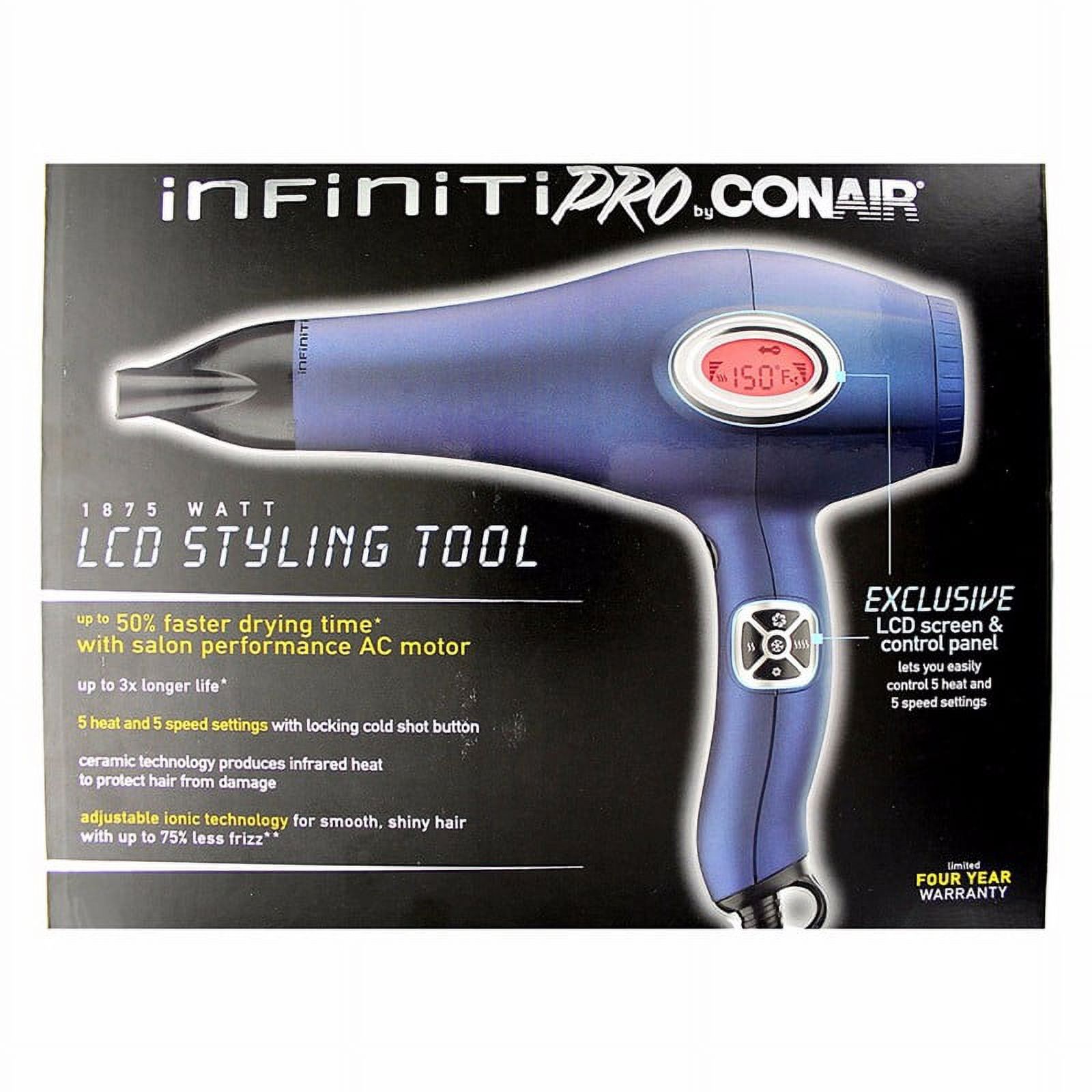 Conair infiniti pro lcd hair dryer hotsell