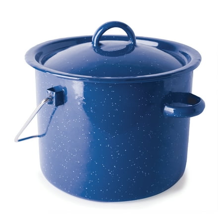 - Stansport Enamel Straight Pot- 3.2 QT