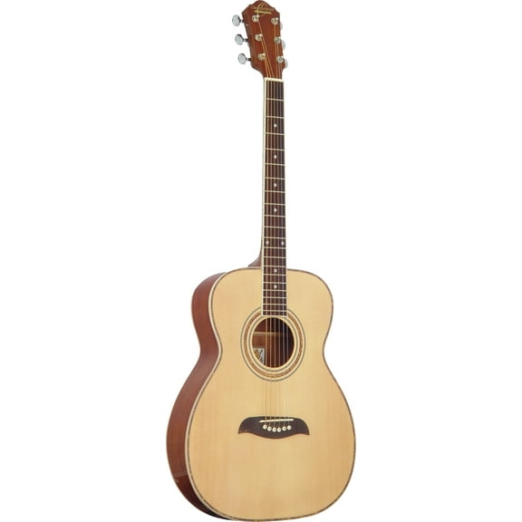 Oscar Schmidt OF2 Folk Acoustic Guitar. Natural