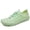Green, variant on AUXDIQ Water Shoes Women Men Quick Dry Aqua Shoes Barefoot Beach Swim Shoes