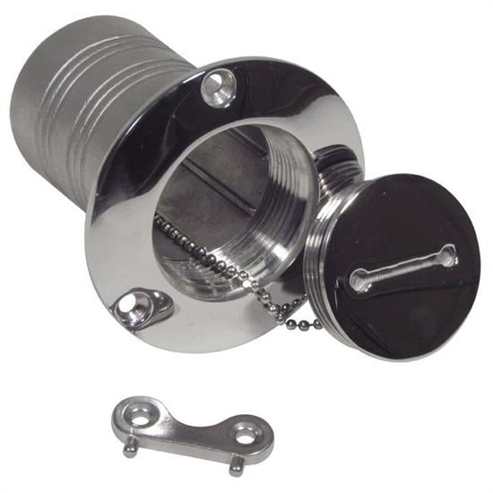 Tanks FN-FMC Flush Mount Fuel Filler Neck and Cap, Stainless