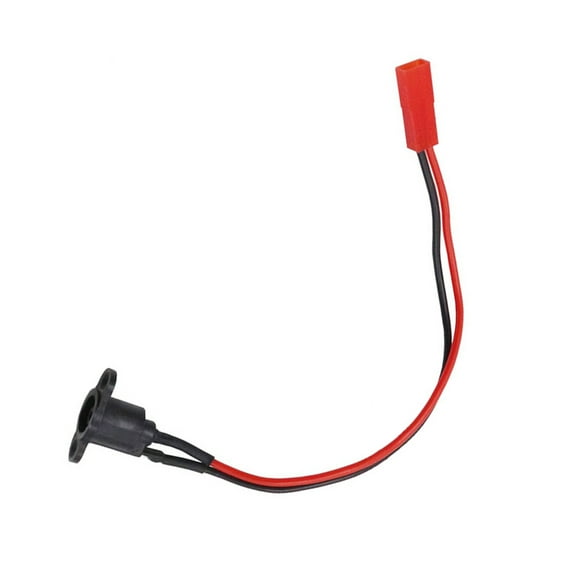 Electric Scooter Charging Hole Cover with Charging Cable Charging Port Waterproof Cover Electric Scooter Accessories