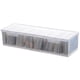 thumbnail image 5 of Caja Organizadora de Plástico Transparente con Compartimentos para Guardar Tarjetas de Juego y Divisor Ajustable para Tarjetas PTCG/., 5 of 6