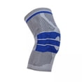 thumbnail image 1 of 2x Rodillera Rodillera Estabilizador deportivo Rodilleras de silicona Almohadilla de apoyo para béisbol, baloncesto, fútbol, ​​golf, gimnasio, Yinane Rodillera deportiva, 1 of 8
