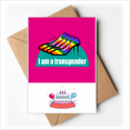 thumbnail image 1 of I Am A Bisexual LGBT Rainbow Happy Birthday Greeting Cards Envelopes Blank, 1 of 3