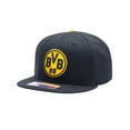 thumbnail image 1 of Borussia Dortmund - Chapeau Snapback Plat Local Peak (Fan Ink), 1 of 5