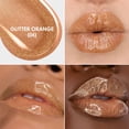 thumbnail image 2 of Brillo labial Mekuel Glitter Orange hidratante con color, 2 of 6