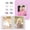 Pink, variant on 2 Pack Small Linen 4x6 Photo Album with 40 Pockets Holds 80 Photos, Slip-in Picture Albums, Mini Photo Book Small Photo Album for 4x6 Photos, Fabric Album de Fotos for Family Baby Memory