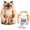 Skin, variant on Cat Muscle Arms Funny - 3D Printed Buff Cat Shoulder Outfit with Big Biceps Hands, Lightweight Neck Hanging Pet for Cats & Small Dogs, Spooky Cosplay Photo (Skin, Medium)