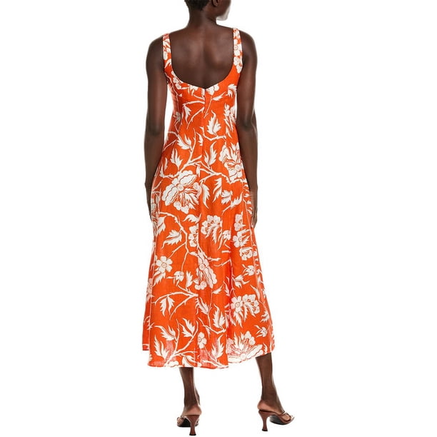 short evening dresses 2018 Mara Hoffman lime Flora maxi, size 0