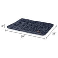 thumbnail image 5 of Vibrant Life Jumbo Dog Bed, X-Large Pillow Dog Bed, 48" x 38", Navy Fair Isle, 5 of 11