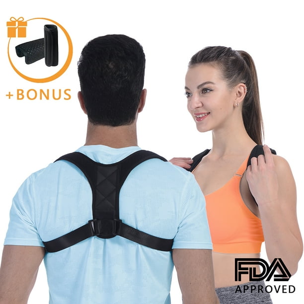 Posture And Confidenceuniversal Posture Corrector Belt - Adjustable Back  Support For Pain Relief