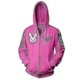 thumbnail image 2 of Overwatch Ultimate D.va Zip Up Hoodie Women Cosplay Sweatshirt Jacket, 2 of 4