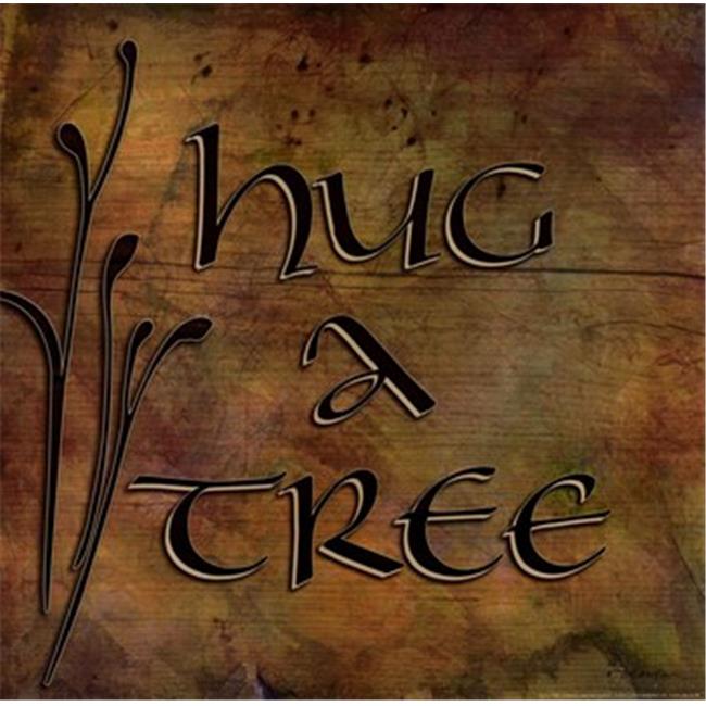 CO-PEN C01TM154 Hug a Tree Poster Print by Teri Martin -12 x 12 ...