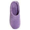 thumbnail image 2 of Dearfoams Women's Darcy Microfiber Velour Quilted Clog Slippers, Peacoat, Large 9-10, 2 of 4