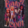 thumbnail image 4 of Bratz Dolls Mens Shirt, Printed Classic Movie Cartoon Bratz T-Shirt Black Wash – S, 4 of 6