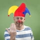 thumbnail image 4 of Clown Hat Funny Clown Cosplay Hat Carnival Costume Performance Prop for Women Men, 4 of 4