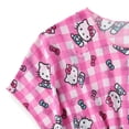 thumbnail image 4 of Hello Kitty Sanrio UPF 50+ One Piece Bathing Suit with Mesh Cover-Up Beach Robe (Girls), 2 Piece Set, Sizes 4-6X, 4 of 8