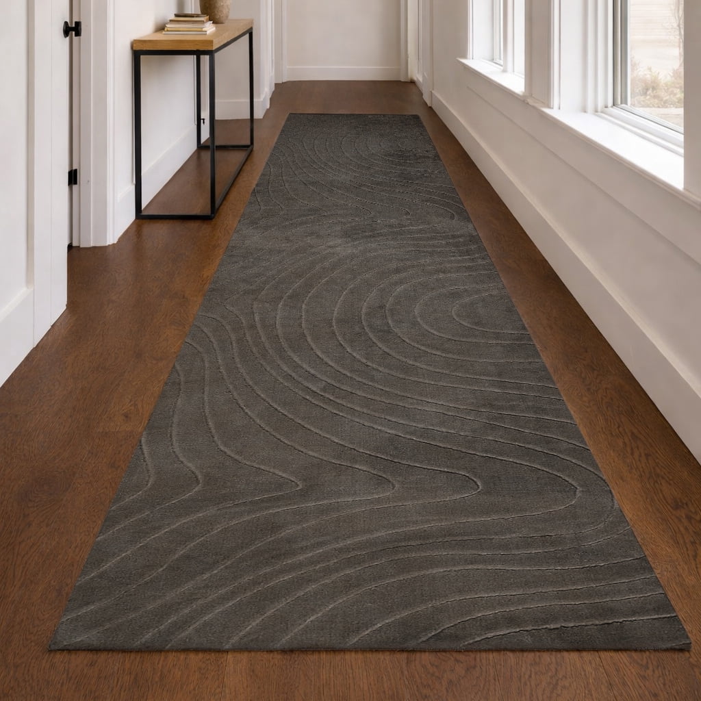 ECARPET Somos Machine Washable Contemporary/Modern Runner Rug for Living Room, Bedroom, Dining Entrance
