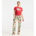 thumbnail image 3 of Little Blue House by Hatley Women's Jersey Pajama Pants, Christmas Tree Farm, X-Large, 3 of 9