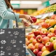 thumbnail image 4 of Sac Fourre-Tout en Toile pour Chien – Design Ludique Chiot et Queue Sac de Courses Réutilisable, 4 of 6