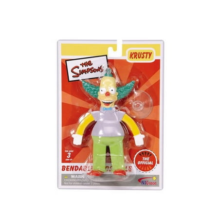Simpsons Krusty Burger - The Simpsons Krusty Bendable Suction Cup Dangler