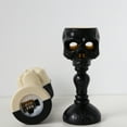 thumbnail image 4 of SLYNSHome Halloween Skull Candlestick Decorative Skull Taper Candle Holders for Halloween Home Party Supplies, 4 of 6