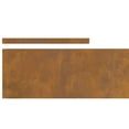 thumbnail image 6 of vidaXL Lawn Edging Rusty 450 x 0.05 x 15 cm Weathering Steel, 6 of 6