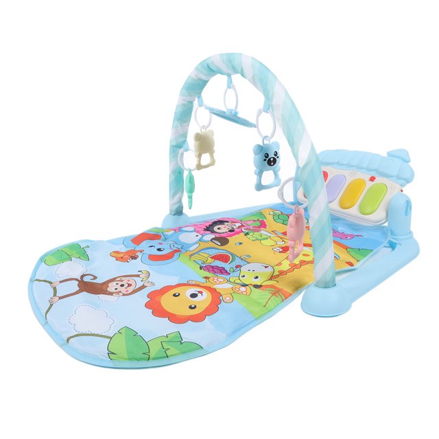 Baby Kick Piano Gym, Tapete de Juego Musical Para Bebés, Almohadilla de ActiviDad Divertida y Multifunción para Fitness