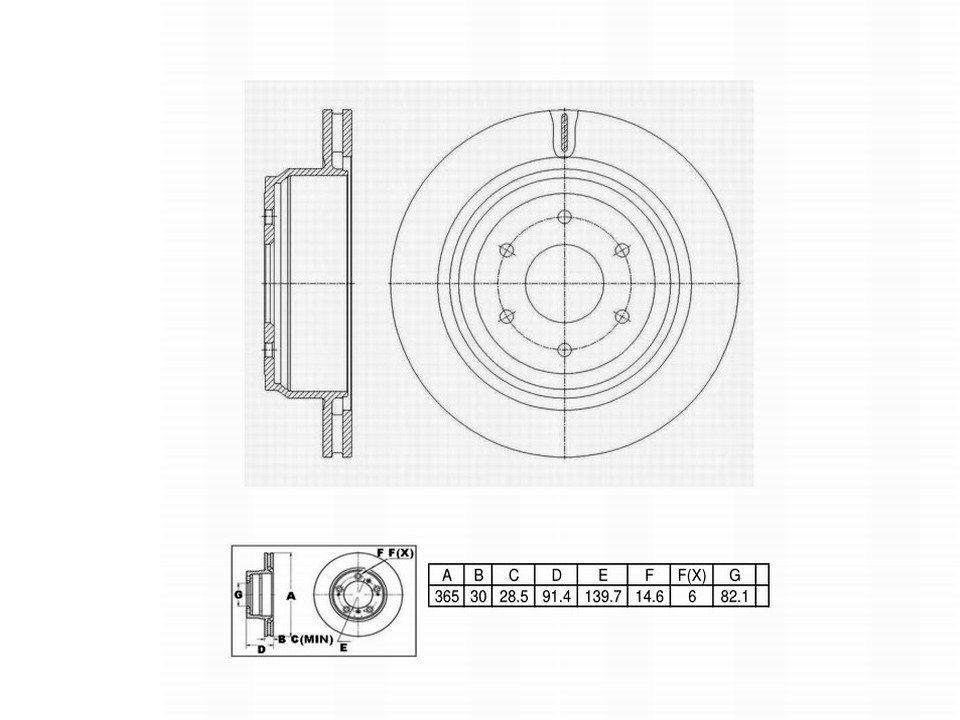 Winstop Brake Rotor, Rear WS250784, Nissan TITAN XD 2023-2016
