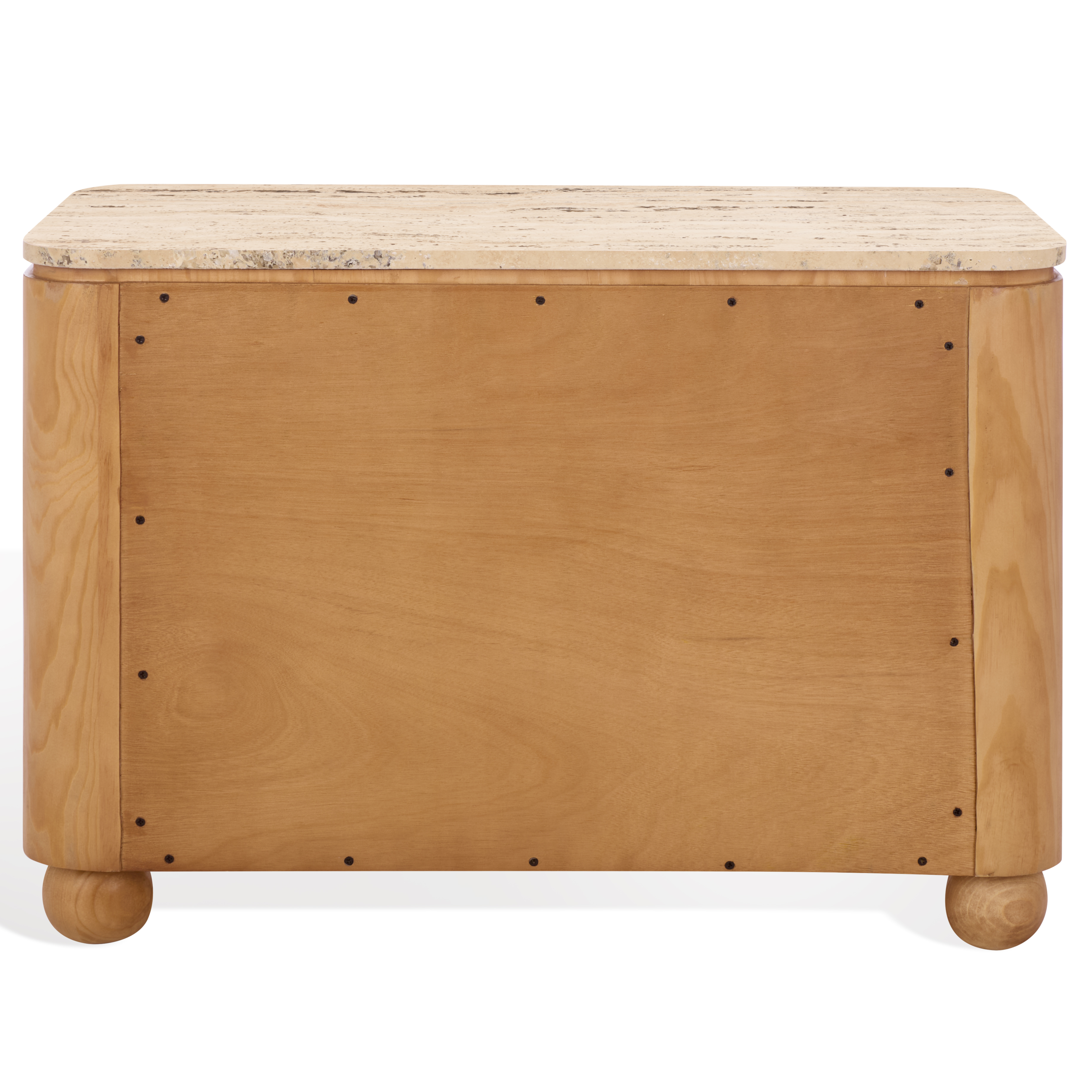 Safavieh Couture Giuletta Travertine Top Chest, Natural/Travertine