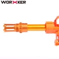 thumbnail image 3 of Worker Phantom Aluminum Alloy Front Tube Decorative Cap with Screw Thread for Nerf - Orange, 3 of 9