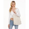 thumbnail image 5 of Bolso de pana con cremallera, impermeable, para mujer, con bolsillos y compartimentos, de gran capacidad, para el hombro., 5 of 5