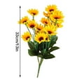 thumbnail image 3 of Arrangement Floral Réaliste en Soie pour Centre de Table à Domicile, 3 of 8