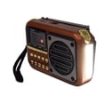 thumbnail image 2 of Bocina Bluetooth Portátil BUYTITI KF-AM09 Con Radio AM/FM Carga Solar Y Lámpara De Emergencia, 2 of 3