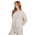 thumbnail image 2 of Reebok Women's Game Day Fleece Oversize Crewneck Sweatshirt, Size XS-4X, 2 of 6