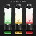 thumbnail image 2 of Total Chef Cordless Portable Blender Juicer, 20 oz, USB Rechargeable, Black, Compact & Convenient for On-the-Go, 2 of 8