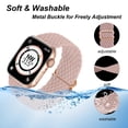 thumbnail image 3 of Correa para Apple Watch DOBSTFY, elástica, trenzada, 42 mm, 44 mm, 45 mm, 46 mm, 49 mm, 3 of 6