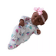 thumbnail image 1 of Bebé Reborn Muñeca De Cuerpo 10in ROPA BLANCO Y ELEFANTES COLORES, 1 of 5