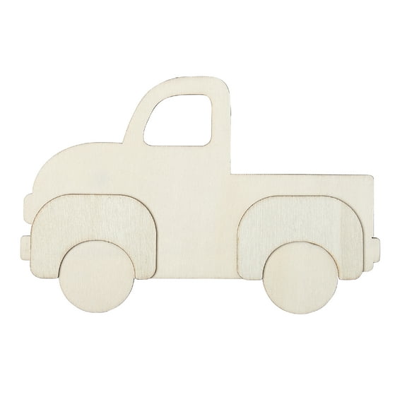 Hello Hobby 7" Wood Shape, Truck