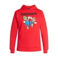 thumbnail image 5 of Super Mario Men's and Big Men's High Five Bros Graphic Hoodie, Sizes XS-5XL, 5 of 5