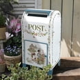 thumbnail image 4 of Bigfortune Metal Post Box Mailboxes Card Box for Wedding Gift for Her, 4 of 5