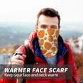 thumbnail image 7 of Neck Gaiter Face Cover Scarf, Cute Juicy Red Orange Soft Face Sun Mask Cover Scarf Headband Cooling Sweat Absorbing Bandanas Hiking Cycling Running, 7 of 7